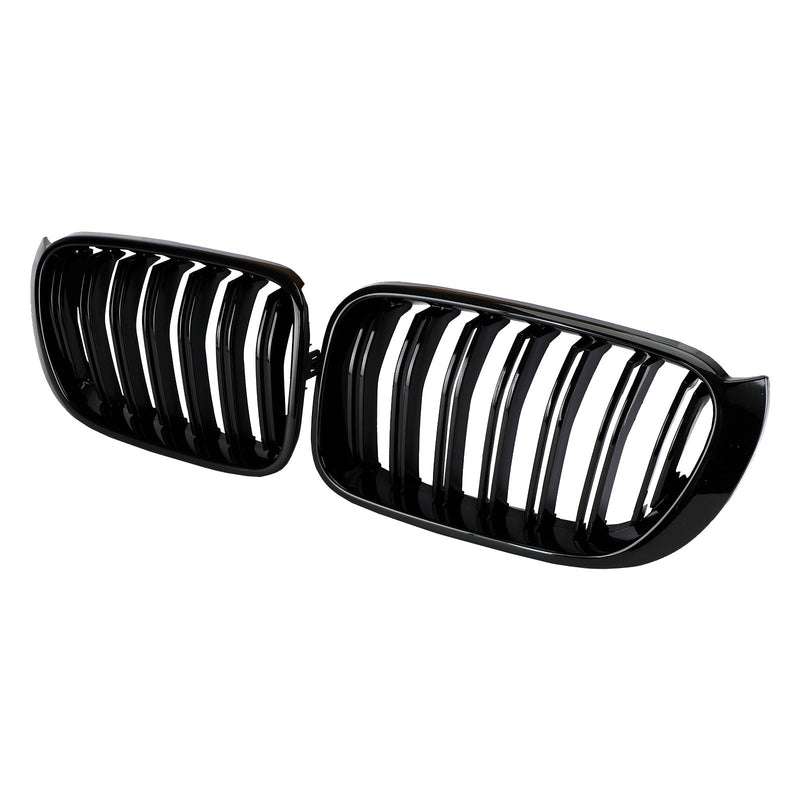 Gloss Black Kidney Grille for BMW X3 F25 / X4 F26 2014–2017 - fitted on vehicle 2 - Becquet Voiture