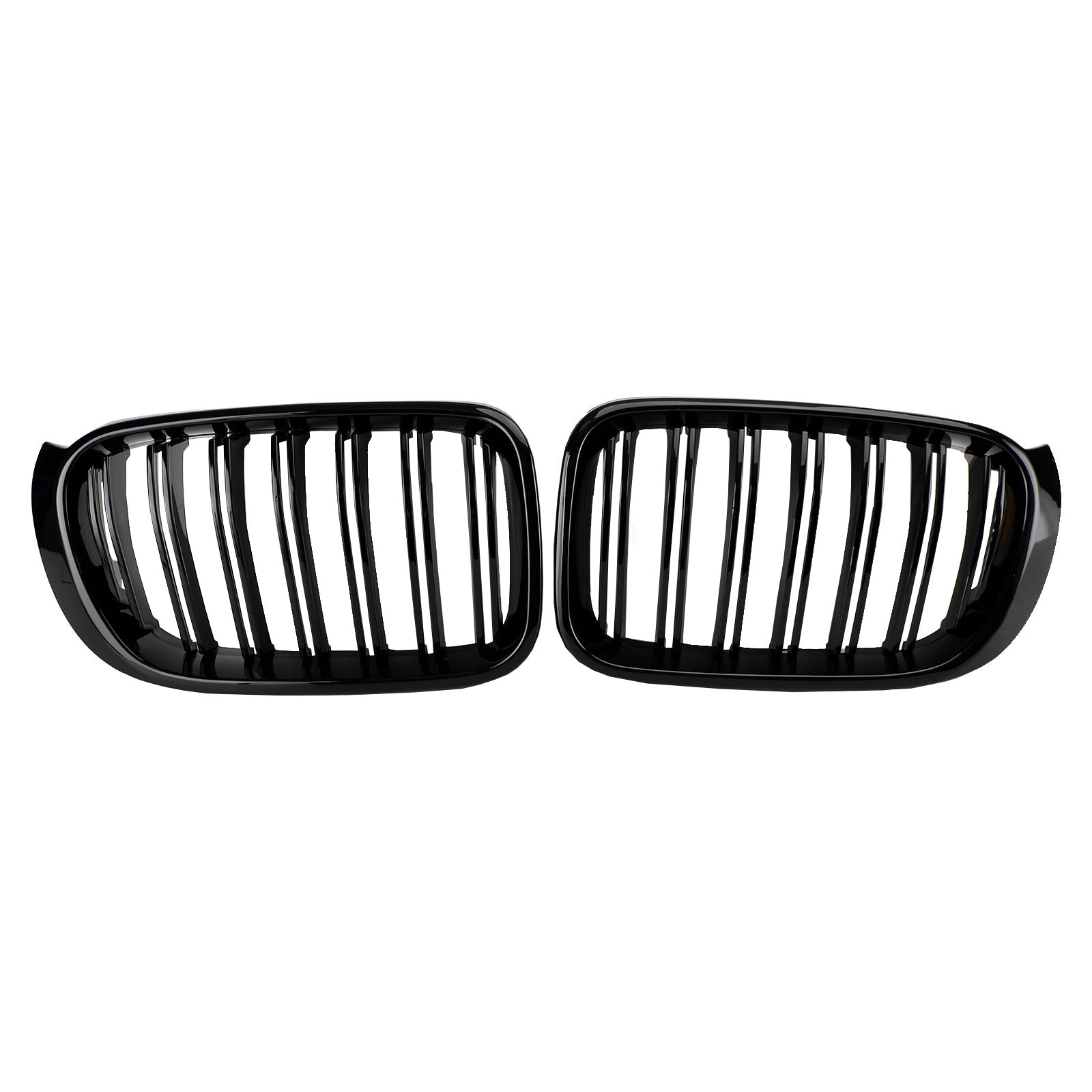 Calandre BMW X3 F25 X4 F26 2014-2017 Noir Brillant - vue de face - Becquet Voiture