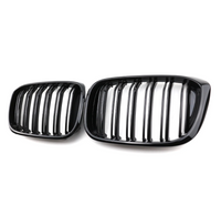 Calandre BMW X3 G01 noir brillant - en situation - Becquet Voiture