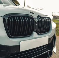 Calandre BMW X3 G01 noir brillant - vue rapprochée 2 - Becquet Voiture