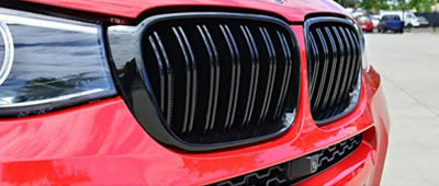 Calandre BMW X4 F26 noir brillant - vue arrière - Becquet Voiture