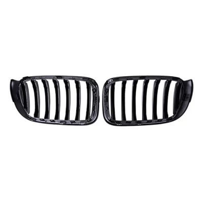 Calandre BMW X4 F26 noir brillant - vue de face 2 - Becquet Voiture