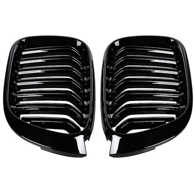 Calandre BMW X4 F26 noir brillant - vue de trois-quarts - Becquet Voiture