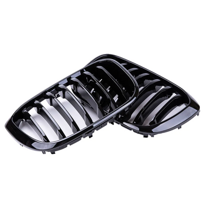 Calandre BMW X4 G02 noir brillant - installé sur véhicule - Becquet Voiture