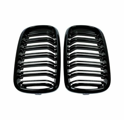 Calandre BMW X5 F15 noir brillant - installé sur véhicule - Becquet Voiture