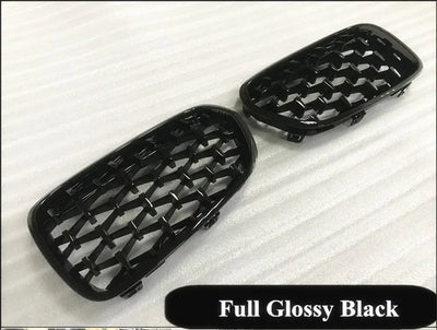 Calandre BMW X5 F15 X6 F16 Noir Mat 2014-2018 - détail du montage - Becquet Voiture