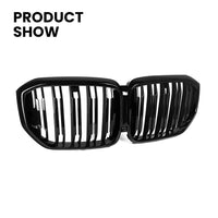 Calandre BMW X5 G05 LCI 2024 Noir Brillant - vue arrière - Becquet Voiture
