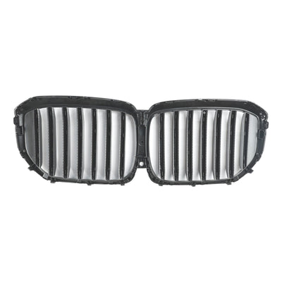 Calandre BMW X5 G05 LCI Ligne Unique Noir Brillant 2024 - en situation - Becquet Voiture