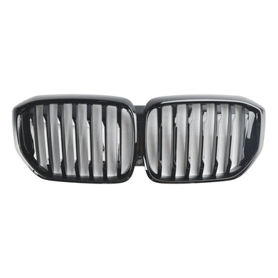 Calandre BMW X5 G05 LCI Ligne Unique Noir Brillant 2024 - installé sur véhicule 2 - Becquet Voiture
