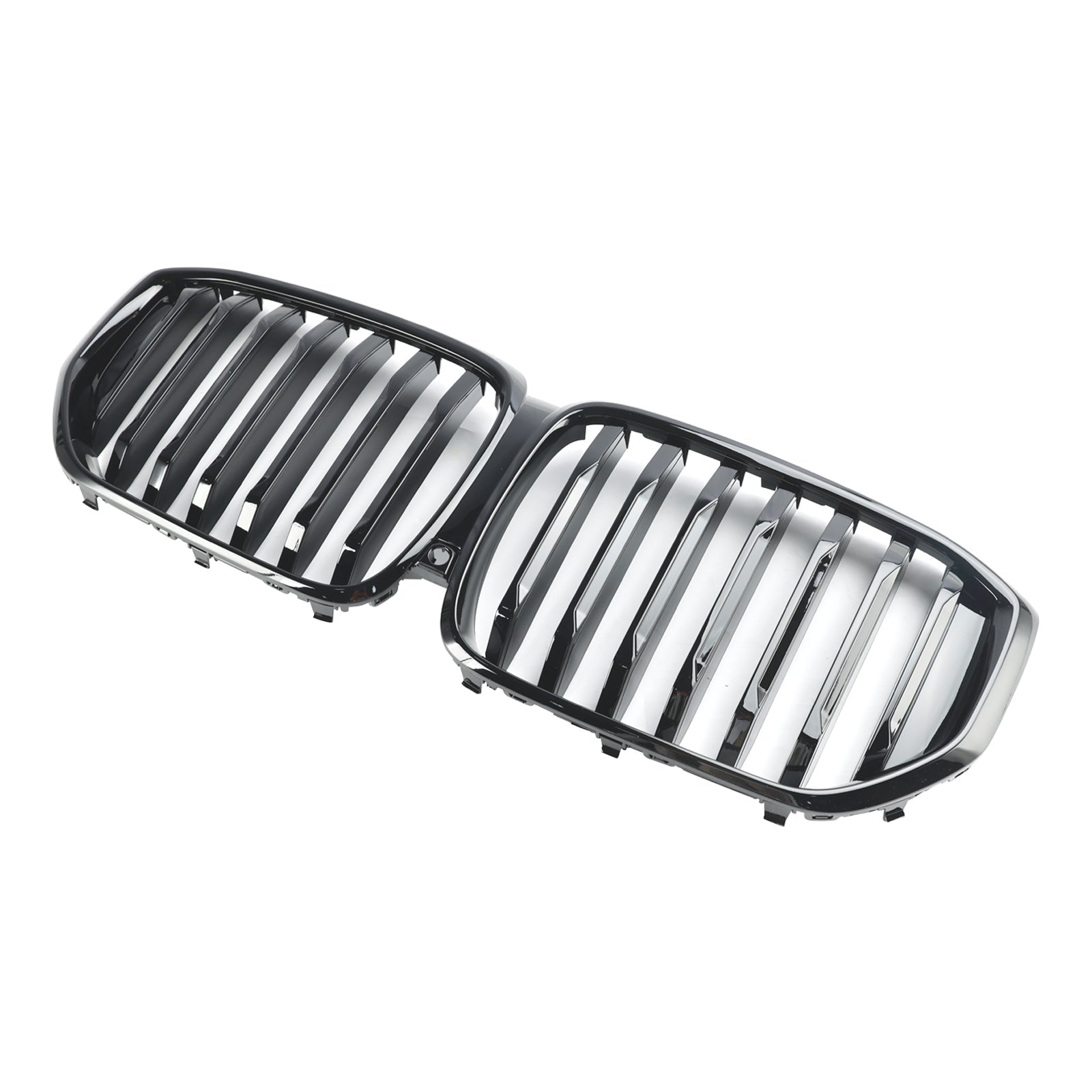 Calandre BMW X5 G05 LCI Ligne Unique Noir Brillant 2024 - vue de face - Becquet Voiture
