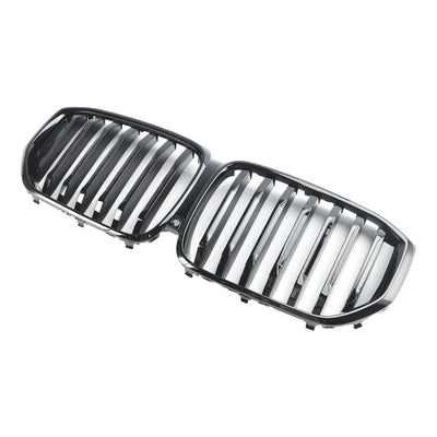Calandre BMW X5 G05 LCI Ligne Unique Noir Brillant 2024 - vue de face - Becquet Voiture