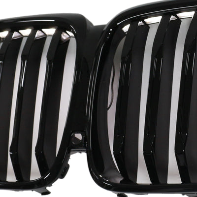 Calandre BMW X5 G05 M-Performance Noir 2019-2022 - en situation - Becquet Voiture