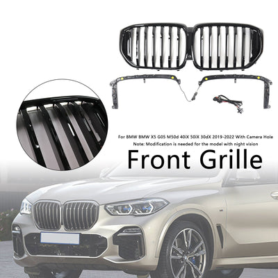 Calandre BMW X5 G05 M-Performance Noir 2019-2022 - installé sur véhicule - Becquet Voiture