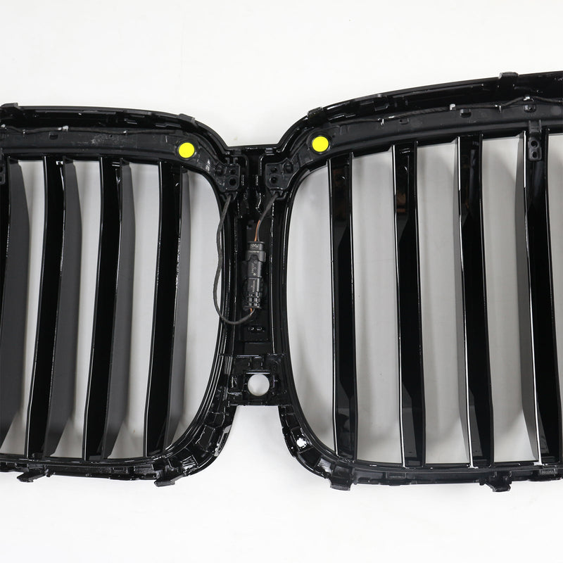 Calandre BMW X5 G05 M-Performance Noir 2019-2022 - vue de profil 2 - Becquet Voiture