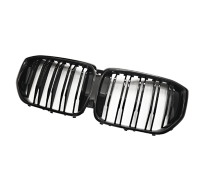 Calandre BMW X5 G05 noir brillant - vue de profil 2 - Becquet Voiture