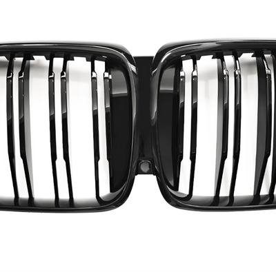 Calandre BMW X5 G05 noir brillant - vue de trois-quarts 2 - Becquet Voiture