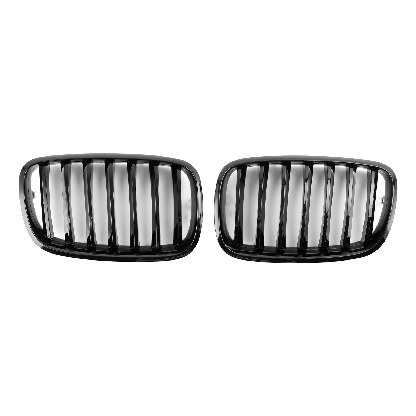 Calandre BMW X6 E71 Noir Brillant Sport 2007-2014 - vue de face - Becquet Voiture