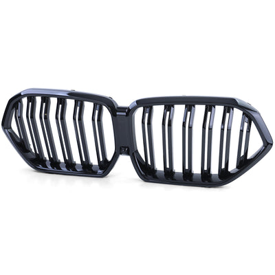 Calandre BMW X6 G06 noir brillant - vue arrière - Becquet Voiture