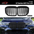 Calandre BMW X7 G07 Noir Brillant 2019-2022