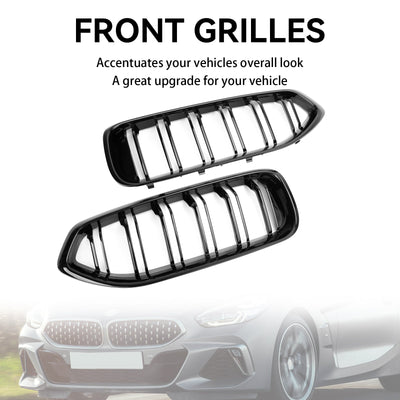 Calandre BMW Z4 G29 2019-2023 Noir Brillant - vue arrière - Becquet Voiture
