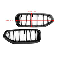 BMW Z4 G29 2019-2023 Kidney Grille Gloss Black - close-up view - Becquet Voiture