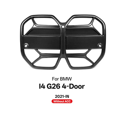 Calandre Carbone BMW i4 G26 2021-2024 - détail du montage - Becquet Voiture