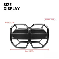 Calandre Carbone BMW i4 G26 2021-2024 - packshot studio - Becquet Voiture
