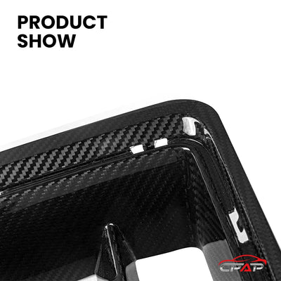 Calandre Carbone BMW M2 G87 CS 2023+ - vue de trois-quarts - Becquet Voiture