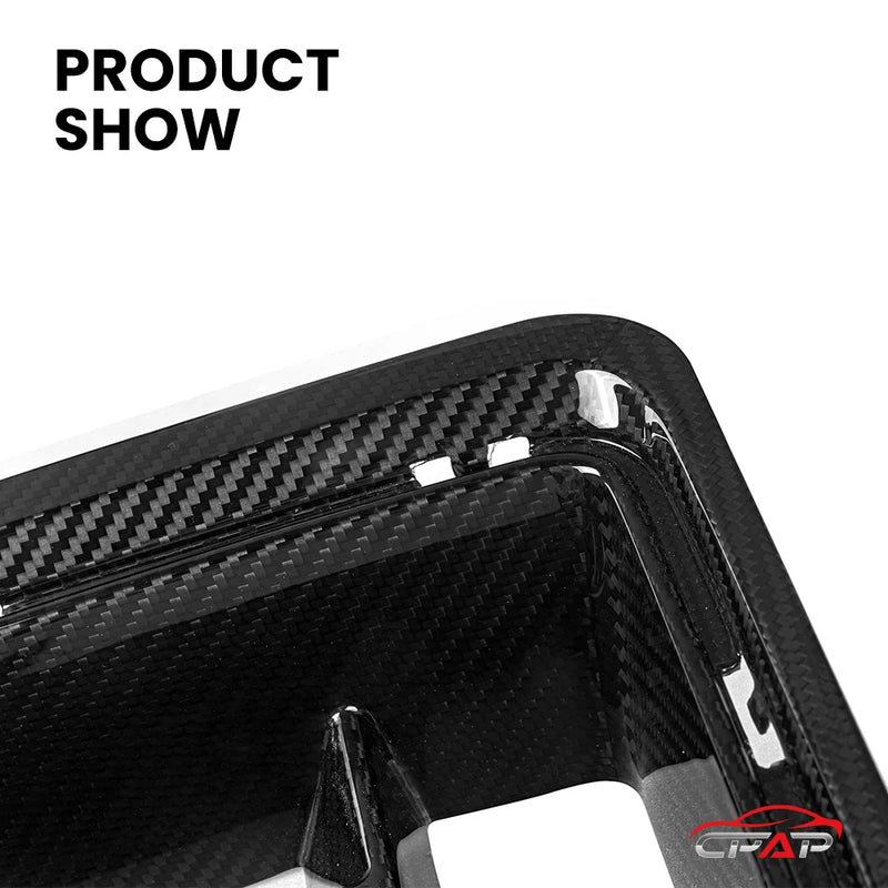 Calandre Carbone BMW M2 G87 CS 2023+ - vue de trois-quarts - Becquet Voiture