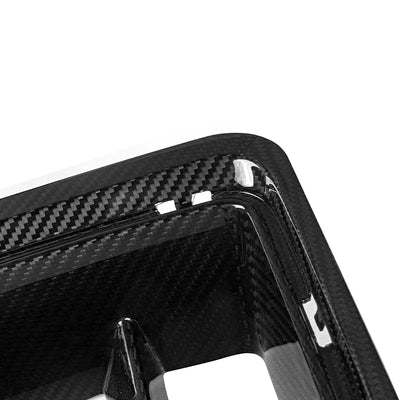Calandre Carbone BMW M2 G87 Noir Brillant 2023 - installé sur véhicule - Becquet Voiture