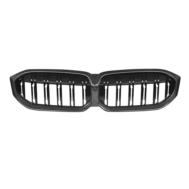 Calandre Carbone BMW Serie 3 G20 G21 LCI 2023-2024 - vue de dessus - Becquet Voiture