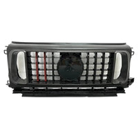 Calandre Carbone Mercedes Classe G W464 G63 Style R B900 - vue de face - Becquet Voiture
