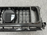 Calandre Carbone Mercedes Classe G W464 G63 Style R B900 - vue de profil - Becquet Voiture