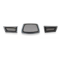 Carbon Fiber Grille Subaru Impreza WRX STI 2006-2007 - front view - Becquet Voiture