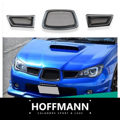 Calandre Carbone Subaru Impreza WRX STI 2006-2007 - vue de profil - Becquet Voiture