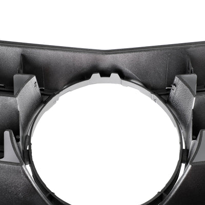 Calandre Centrale Mercedes W204 C300 C350 2008-2014 Argent Avec LED - vue rapprochée 2 - Becquet Voiture