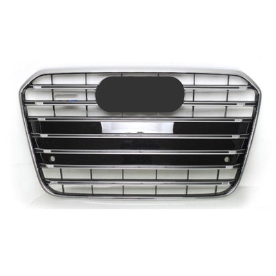 Calandre Chrome Audi A6 C7 2012-2015 - vue de face - Becquet Voiture