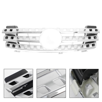 Calandre Chrome Mercedes-Benz Classe ML W164 2005-2008 - détail du montage - Becquet Voiture