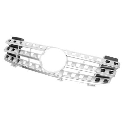 Calandre Chrome Mercedes-Benz Classe ML W164 2005-2008 - vue de trois-quarts 2 - Becquet Voiture