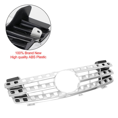 Calandre Chrome Mercedes-Benz Classe ML W164 2005-2008 - vue rapprochée - Becquet Voiture