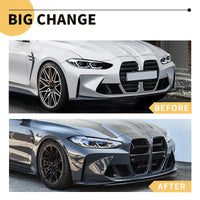 Calandre CSL BMW M3 G80 G81 M4 G82 G83 2021-2025 - installé sur véhicule - Becquet Voiture