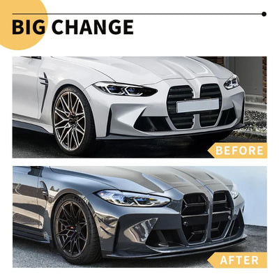 Calandre CSL BMW M3 G80 G81 M4 G82 G83 2021-2025 - installé sur véhicule - Becquet Voiture