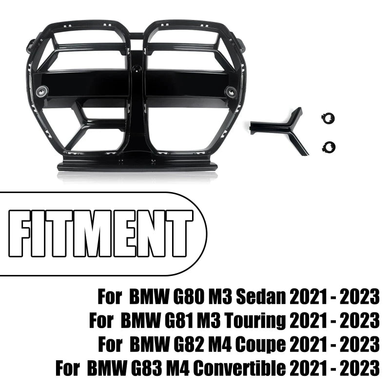 Calandre CSL BMW M3 G80 G81 M4 G82 G83 2021-2025 - vue arrière - Becquet Voiture