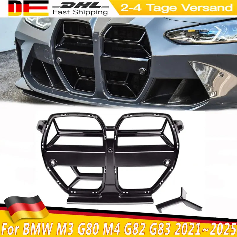 Calandre CSL BMW M3 G80 G81 M4 G82 G83 2021-2025 - vue de face - Becquet Voiture