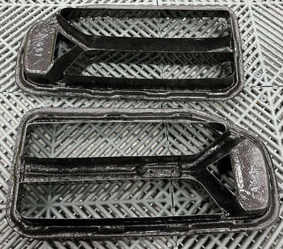 Calandre CSL Fibre Carbone BMW G87 M2 - vue arrière - Becquet Voiture
