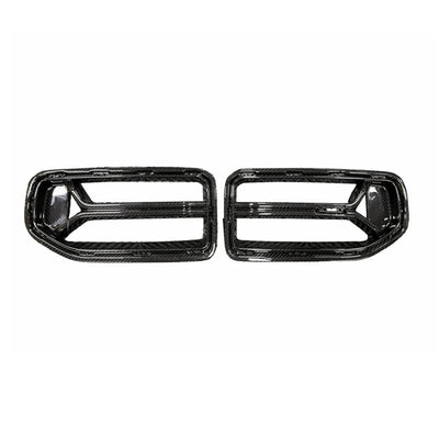 Calandre CSL Fibre Carbone BMW G87 M2 - vue de face - Becquet Voiture