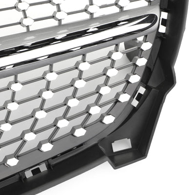 Calandre Diamant Argent Mercedes R117 W117 CLA250 2013-2016 - détail du montage - Becquet Voiture