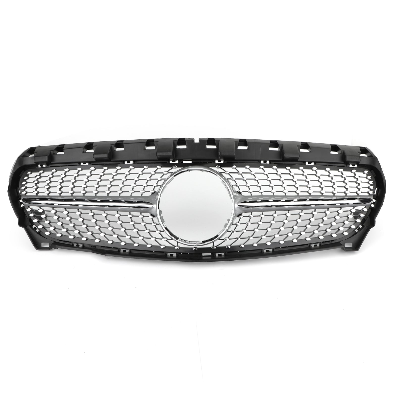 Calandre Diamant Argent Mercedes R117 W117 CLA250 2013-2016 - vue de face - Becquet Voiture