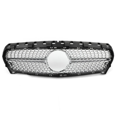 Calandre Diamant Argent Mercedes R117 W117 CLA250 2013-2016 - vue de face - Becquet Voiture