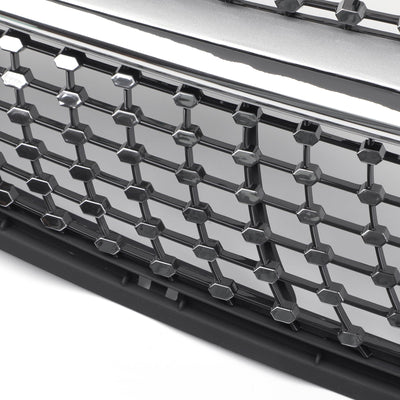 Calandre Diamant Argent Mercedes R117 W117 CLA250 2013-2016 - vue rapprochée - Becquet Voiture
